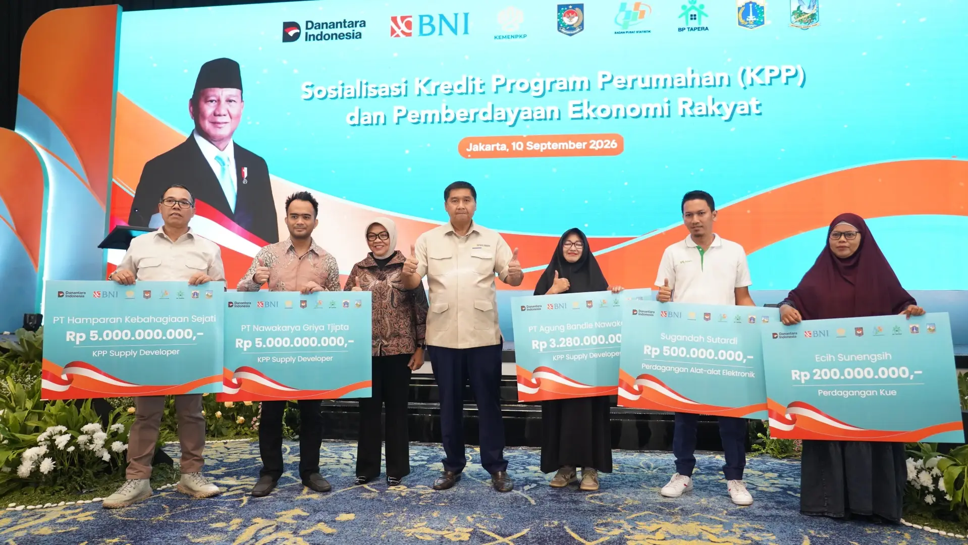 Menteri PKP Dorong BNI Genjot Penyaluran KPP Rp225,5 Miliar untuk UMKM