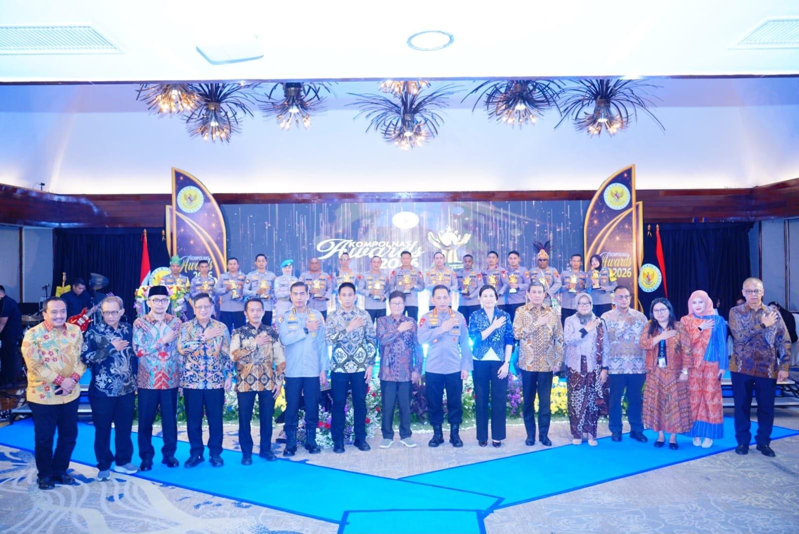 Kompolnas Awards 2026 Digelar, Polri Dorong Budaya Prestasi dan Reformasi