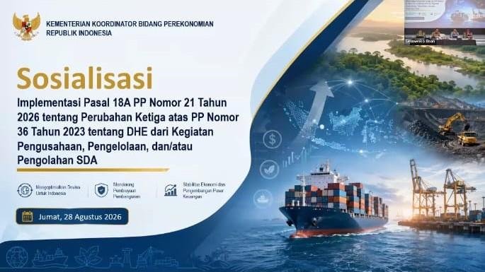 PP 21/2026 Berlaku 1 September, Pemerintah Longgarkan Aturan DHE SDA Sektor Tambang